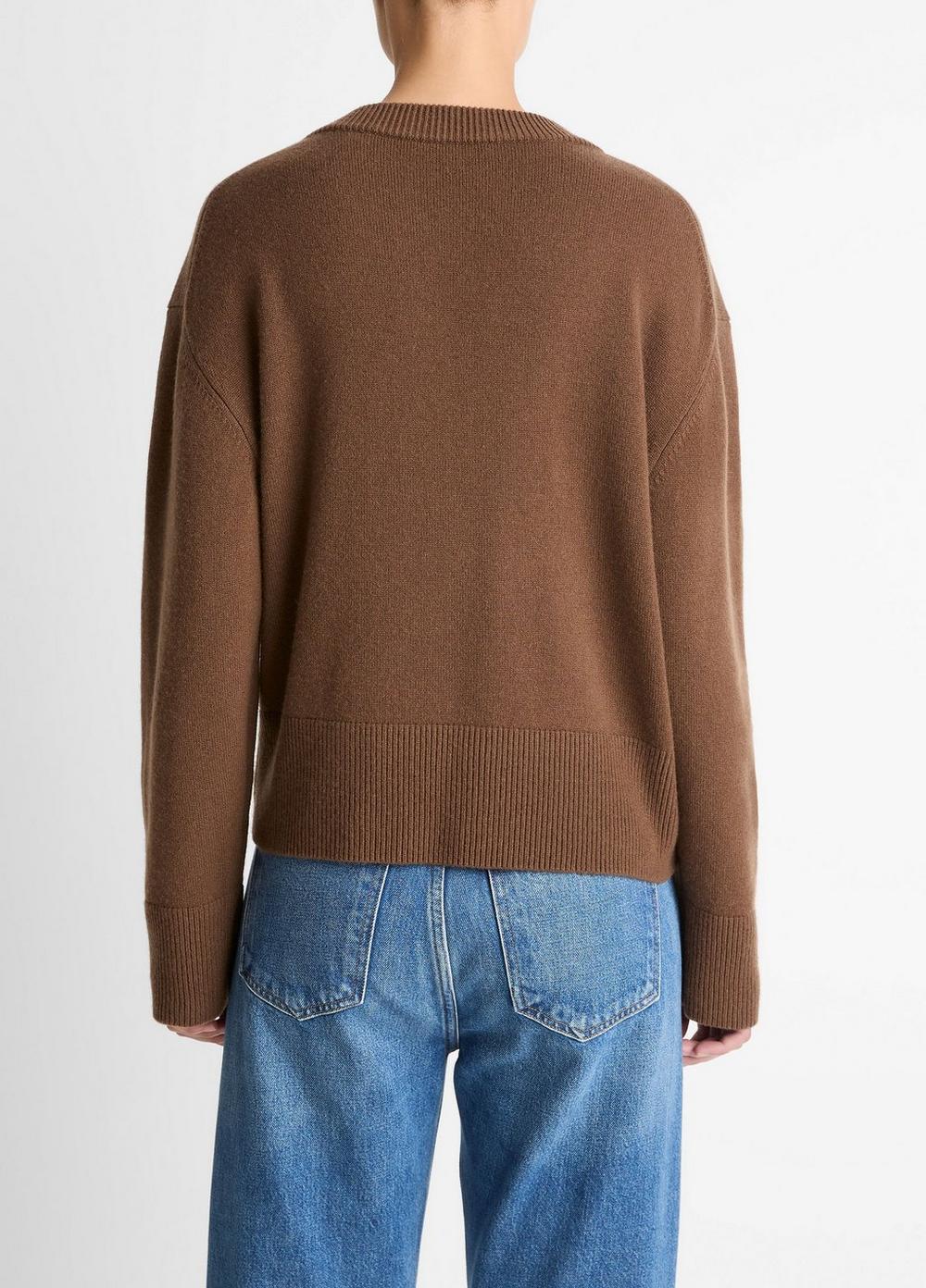 Vince Wool-Cashmere V-Neck Sweater - Sweaters