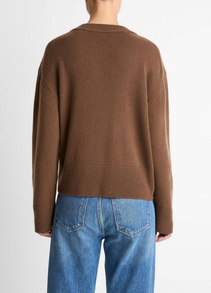 Vince Wool-Cashmere V-Neck Sweater - Sweaters