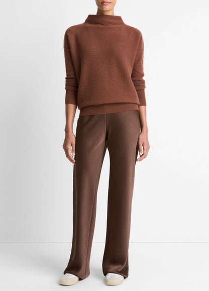 Vince Plush Cashmere Funnel-Neck Sweater - Sweaters