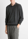 BLACK/MEDIUM HEATHER GREY