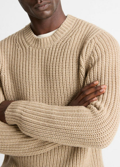 Vince Utility Shaker Merino Wool Sweater - Sweaters