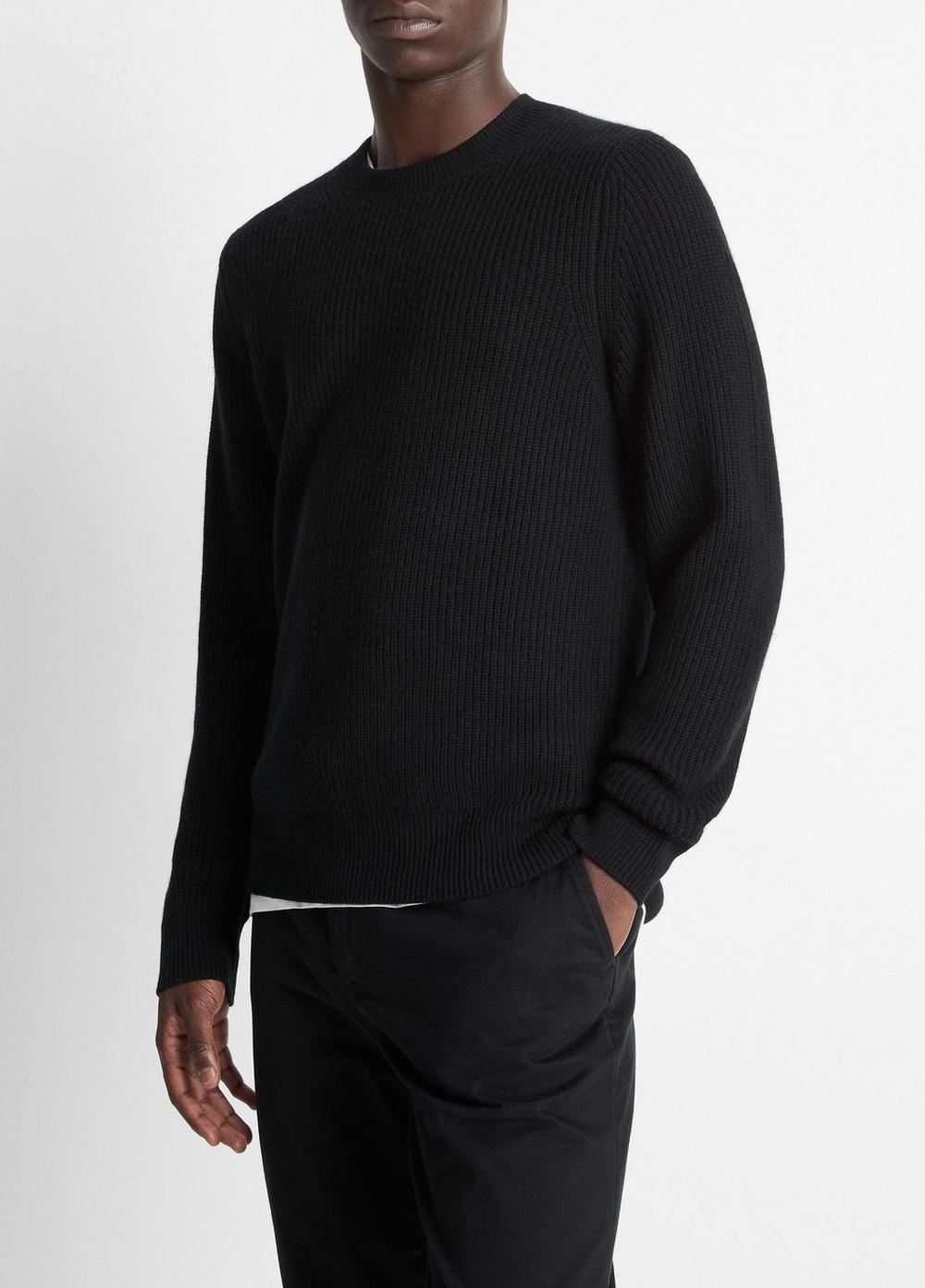 Vince Shaker Wool-Cashmere Sweater - Sweaters