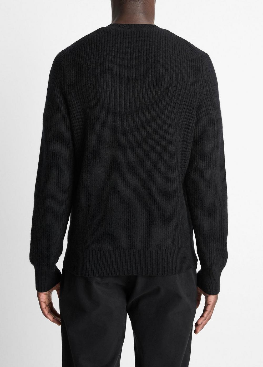 Vince Shaker Wool-Cashmere Sweater - Sweaters