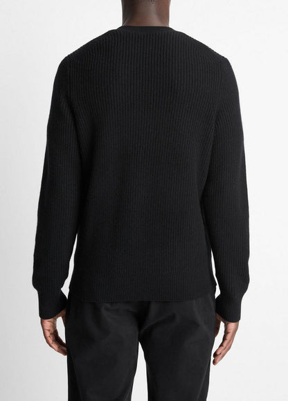 Vince Shaker Wool-Cashmere Sweater - Sweaters