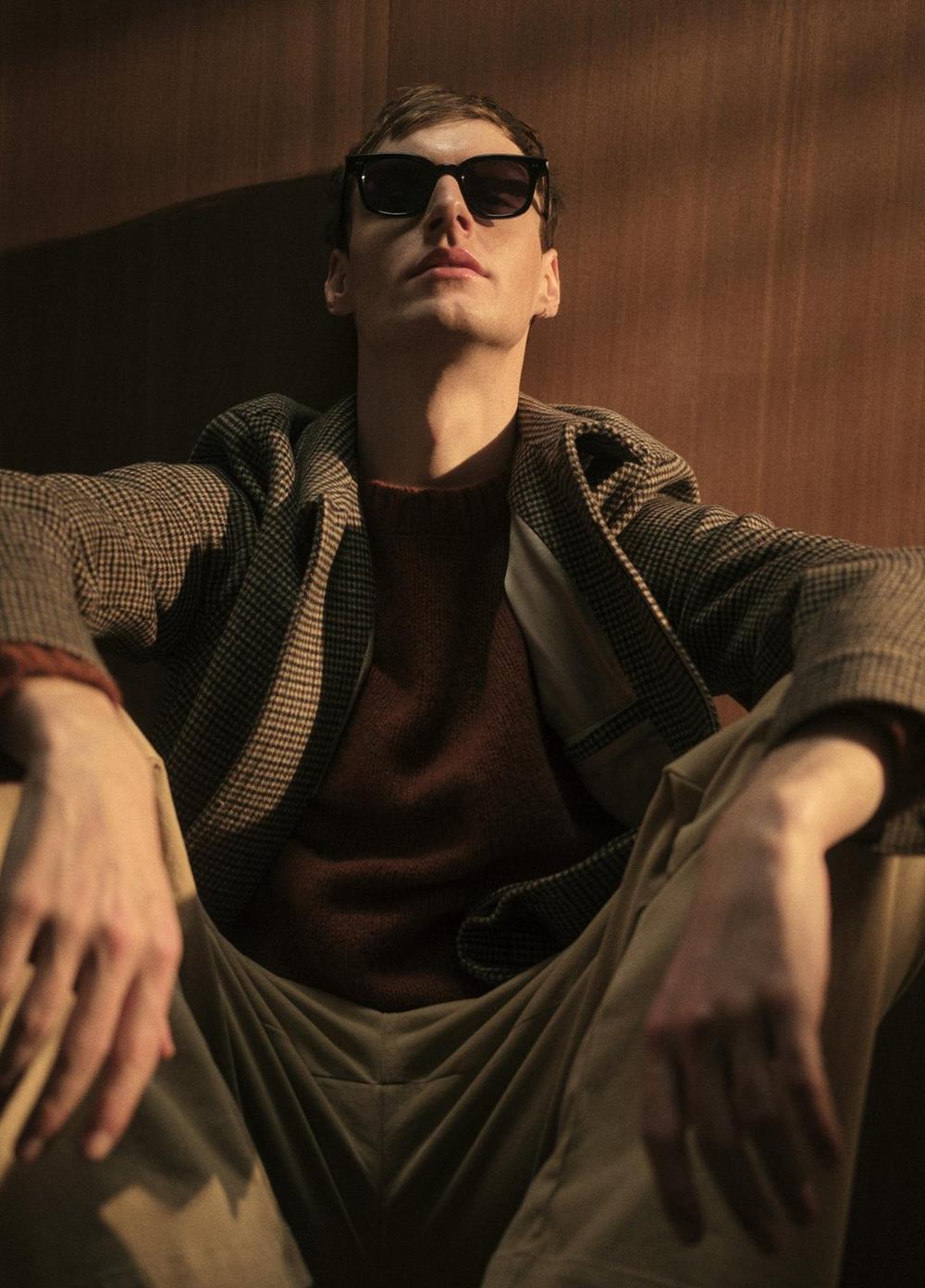 Vince Donegal Cashmere Raglan-Sleeve Sweater - Sweaters