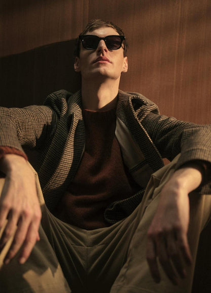 Vince Donegal Cashmere Raglan-Sleeve Sweater - Sweaters