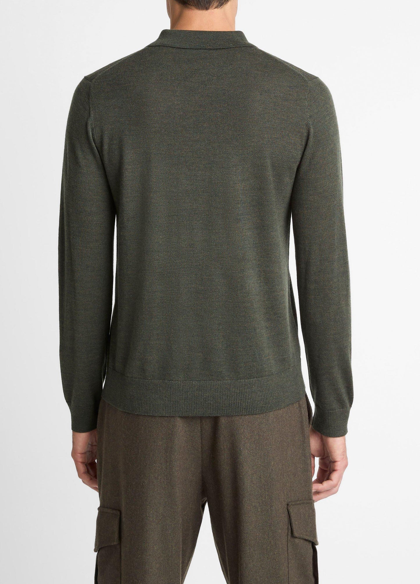 Vince Wool Polo Sweater - Sweaters