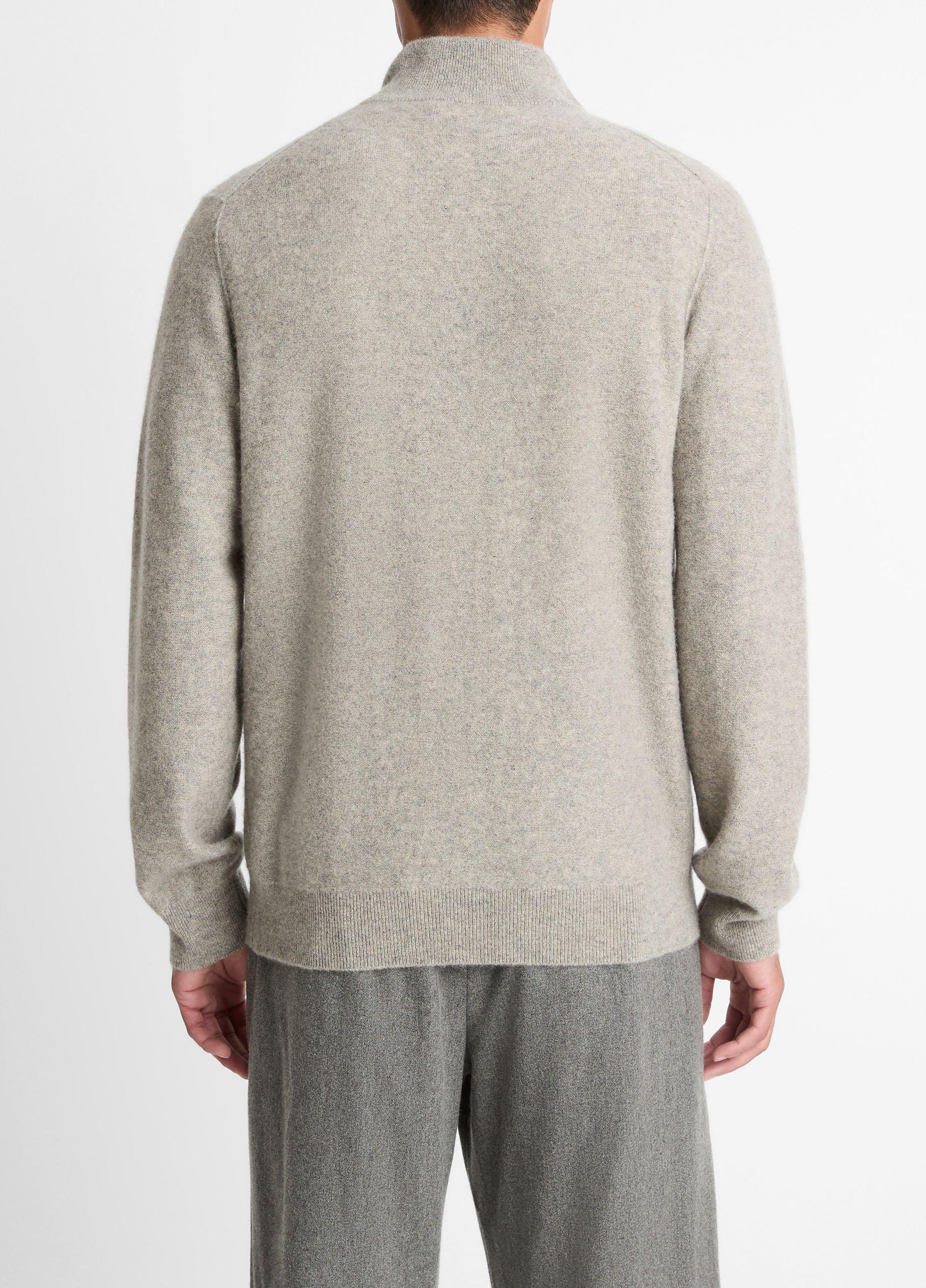 Vince Plush Cashmere Quarter-Zip Sweater - Sweaters