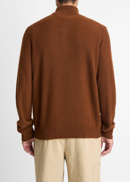 Vince Plush Cashmere Quarter-Zip Sweater - Sweaters