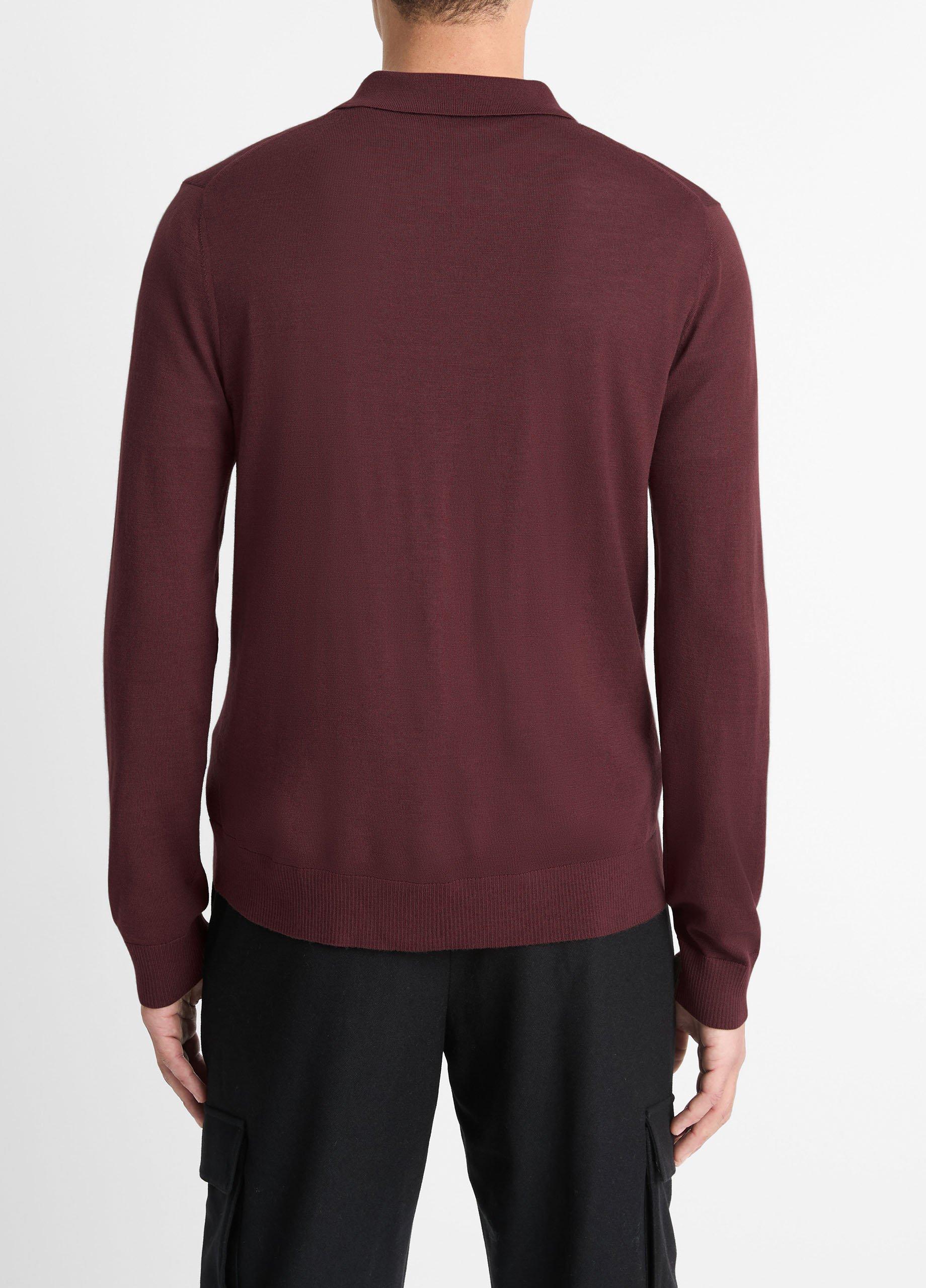 Vince Wool Polo Sweater - Sweaters