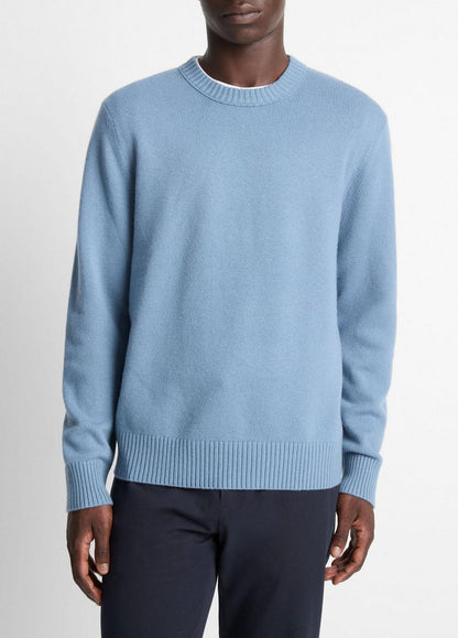 Vince Wool-Cashmere Crew Neck Sweater - Sweaters