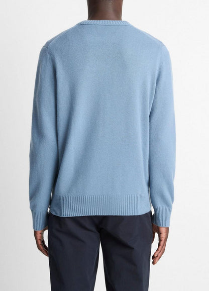 Vince Wool-Cashmere Crew Neck Sweater - Sweaters