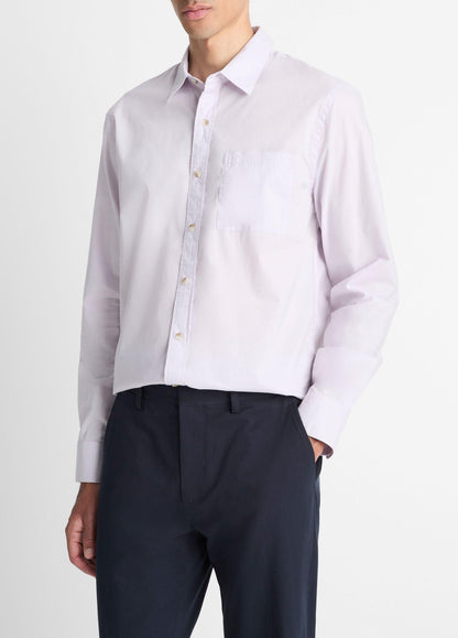 Vince Cotton Poplin Button-Front Shirt - Shirts