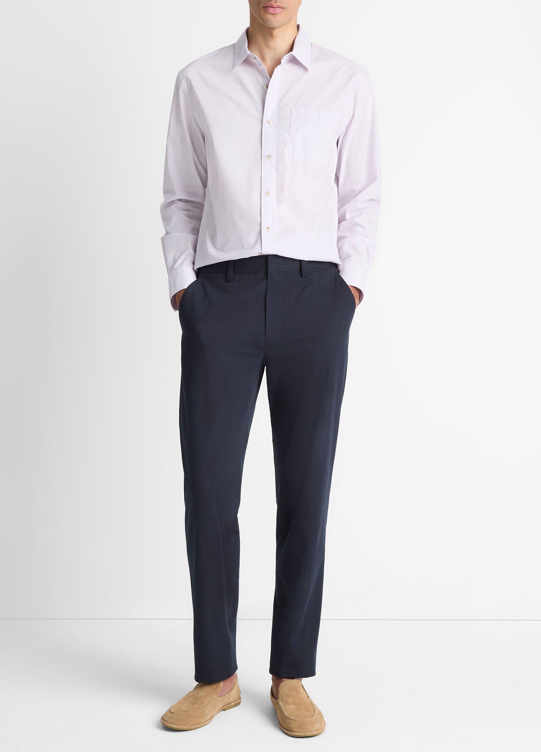 Vince Cotton Poplin Button-Front Shirt - Shirts