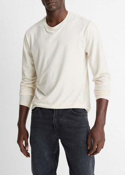 Vince Triblend Jersey Long-Sleeve T-Shirt - Tees & Hoodies