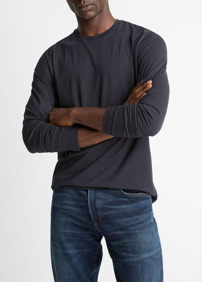 Vince Triblend Jersey Long-Sleeve T-Shirt - Tees & Hoodies
