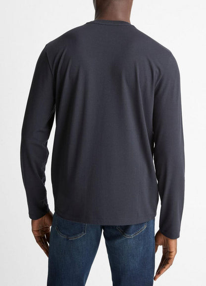 Vince Triblend Jersey Long-Sleeve T-Shirt - Tees & Hoodies
