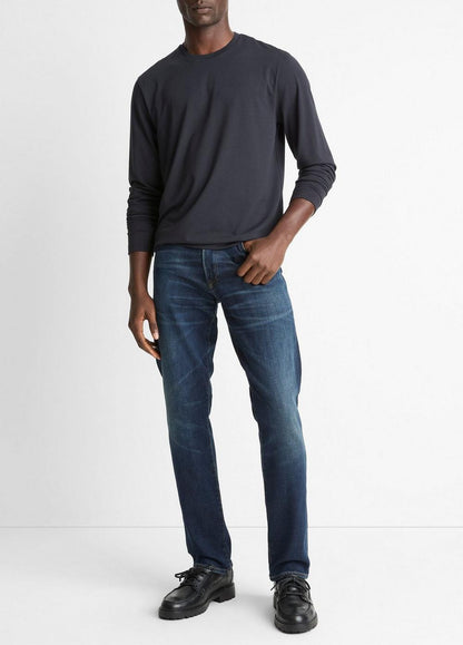 Vince Triblend Jersey Long-Sleeve T-Shirt - Tees & Hoodies
