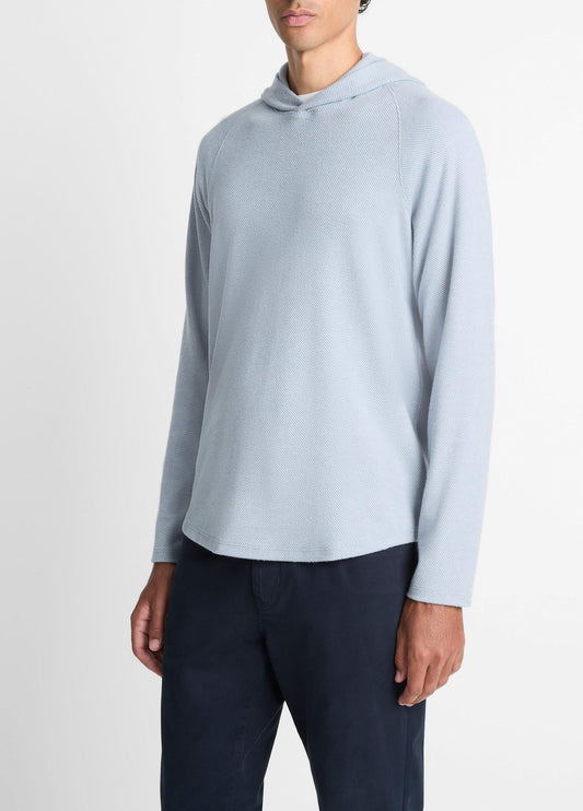 Vince Broken Twill Pullover Hoodie - Tees & Hoodies