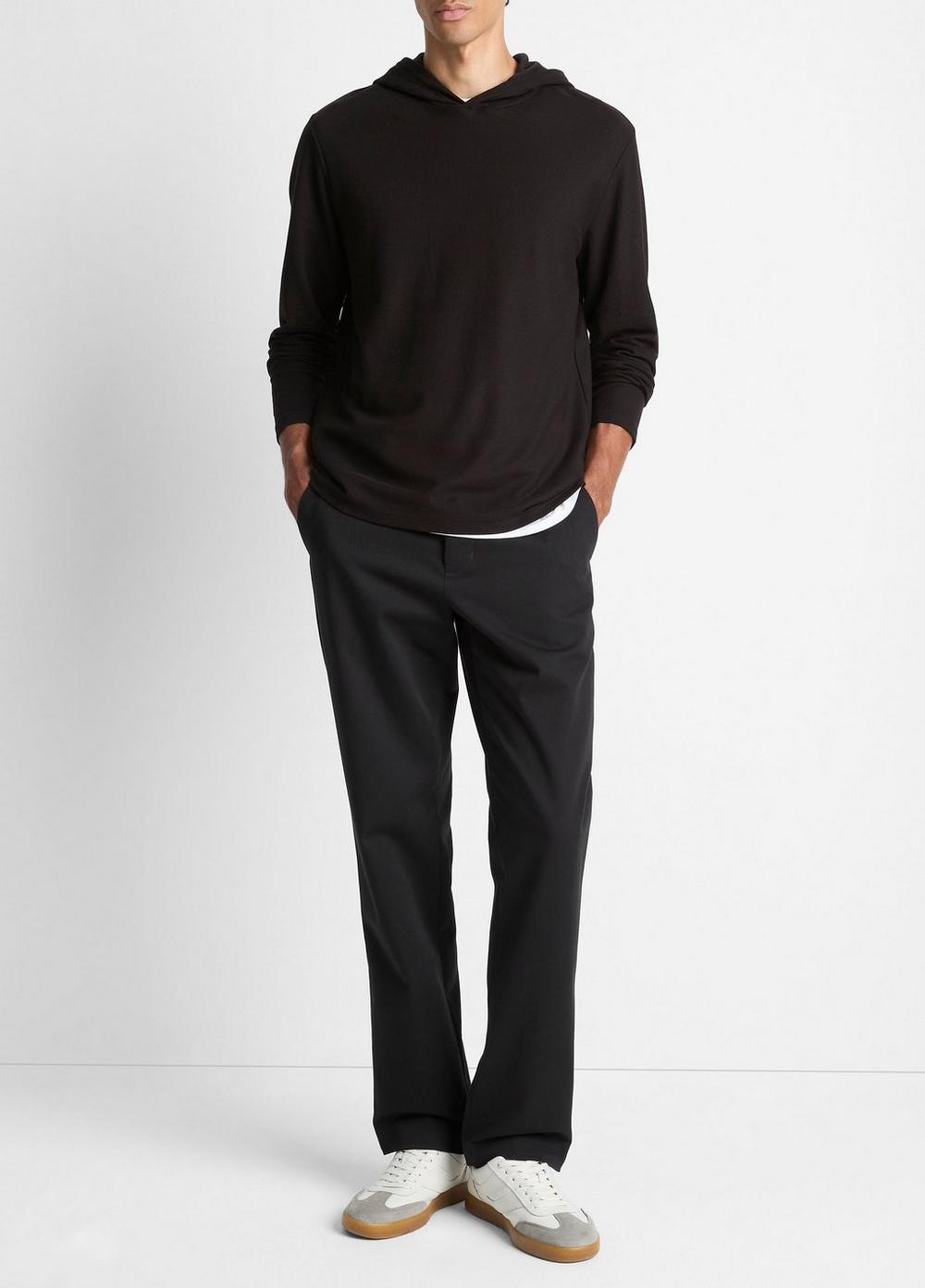 Vince Pima Cotton Piqué Hoodie - Tees & Hoodies