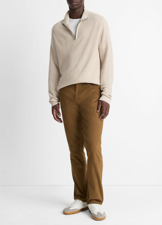 Vince Dylan Slim 5-Pocket Peached Stretch-Cotton Pant - Pants & Shorts