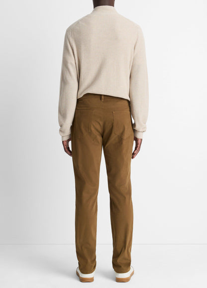 Vince Dylan Slim 5-Pocket Peached Stretch-Cotton Pant - Pants & Shorts
