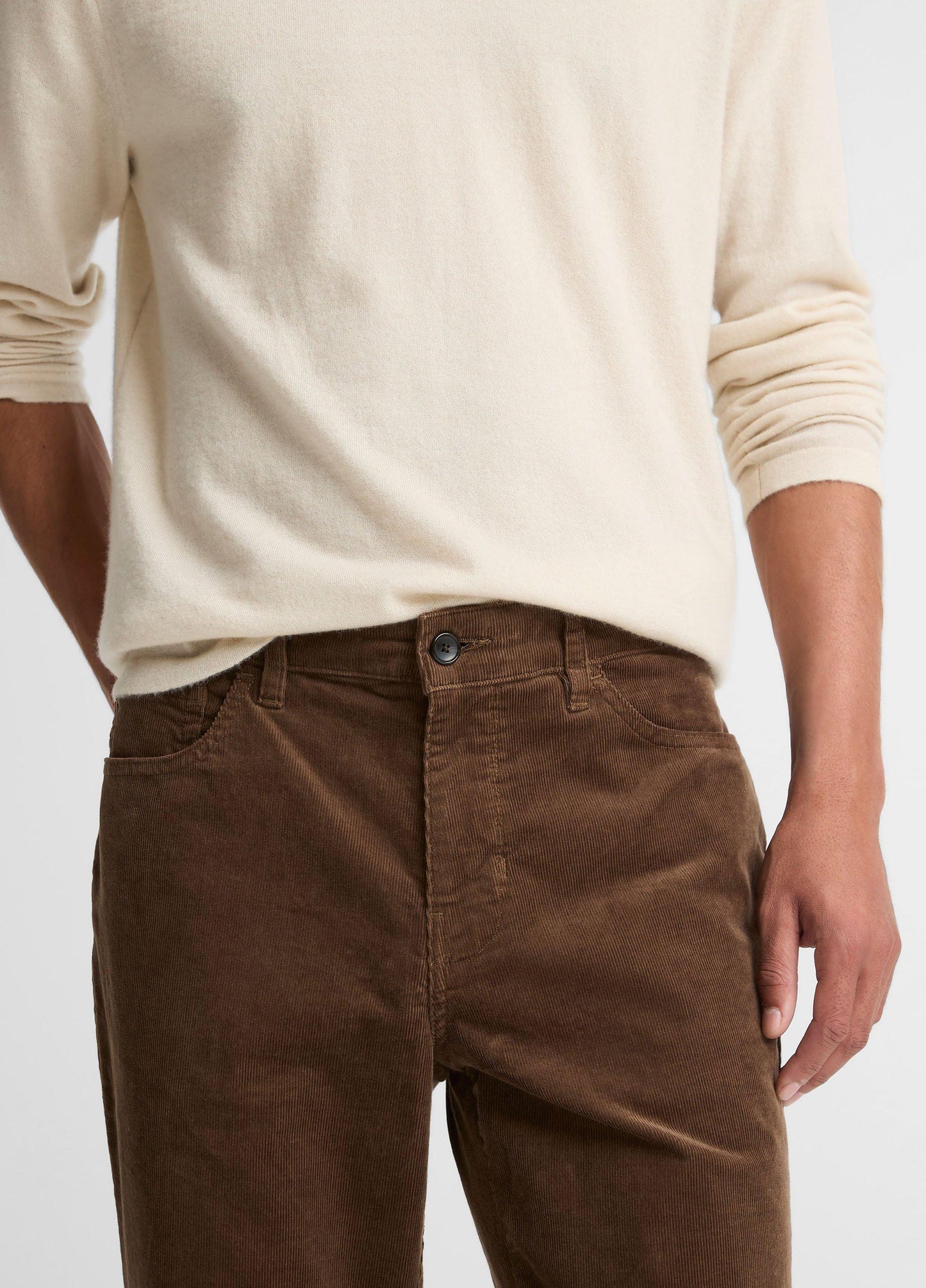 Vince Dylan Slim 5-Pocket Stretch-Cotton Corduroy Pant - Pants & Shorts