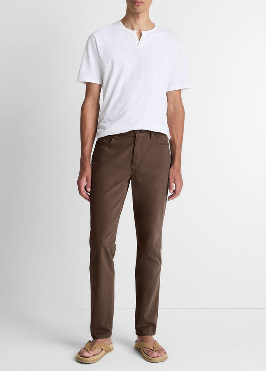 Vince Dylan Slim 5-Pocket Peached Stretch-Cotton Pant - Pants & Shorts
