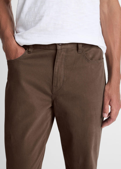 Vince Dylan Slim 5-Pocket Peached Stretch-Cotton Pant - Pants & Shorts