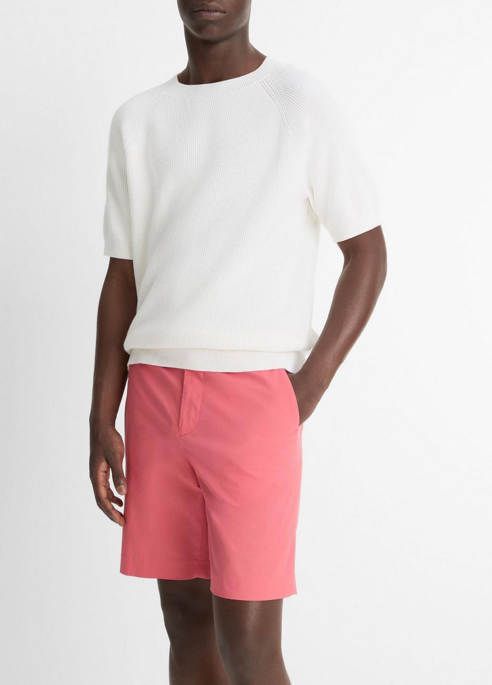 Vince Italian Cotton Extended-Tab Short - Pants & Shorts