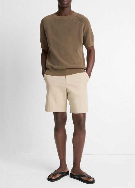 Vince Italian Cotton Extended-Tab Short - Pants & Shorts