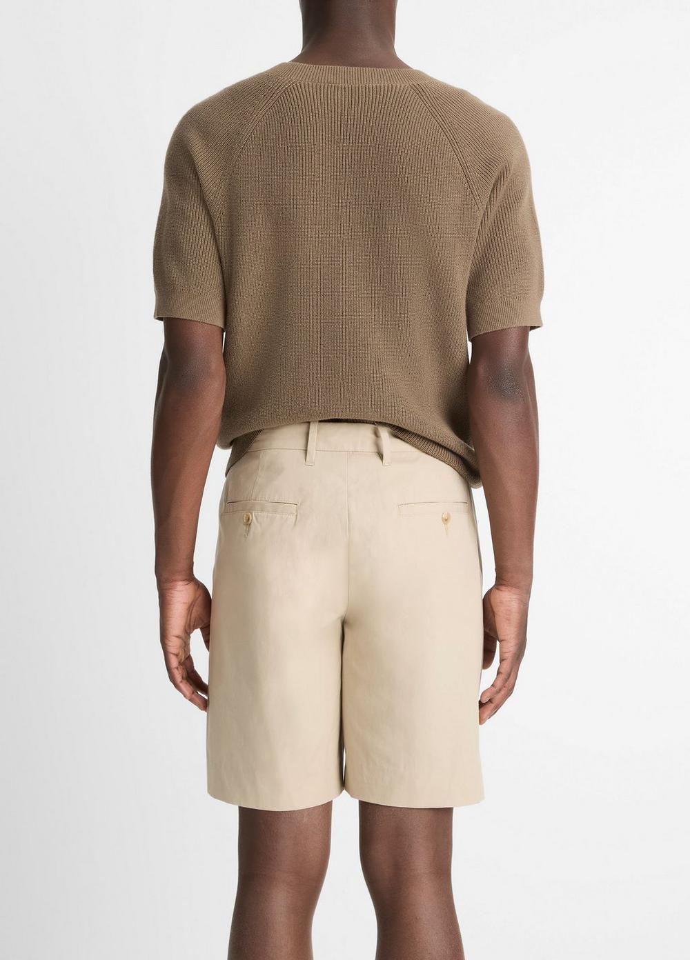 Vince Italian Cotton Extended-Tab Short - Pants & Shorts