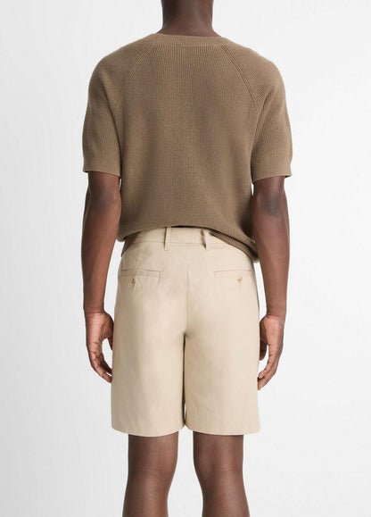 Vince Italian Cotton Extended-Tab Short - Pants & Shorts