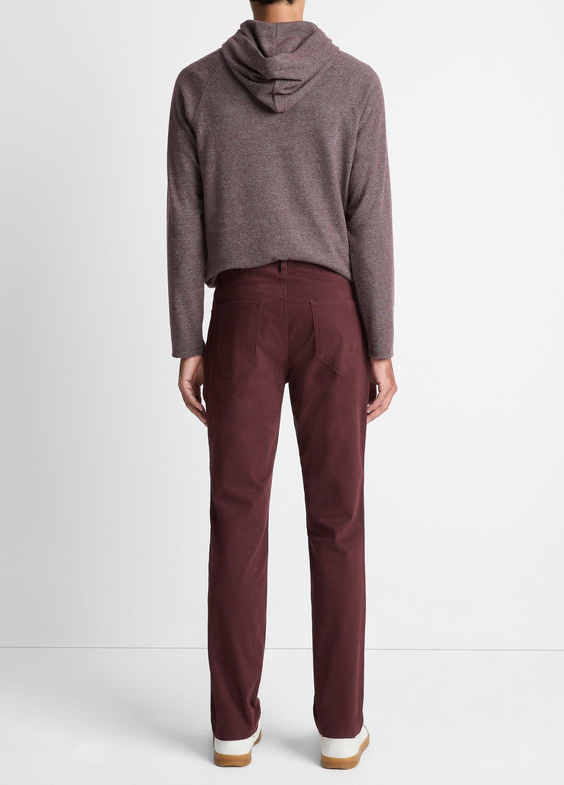 Vince Dylan Slim 5-Pocket Peached Stretch-Cotton Pant - Pants & Shorts