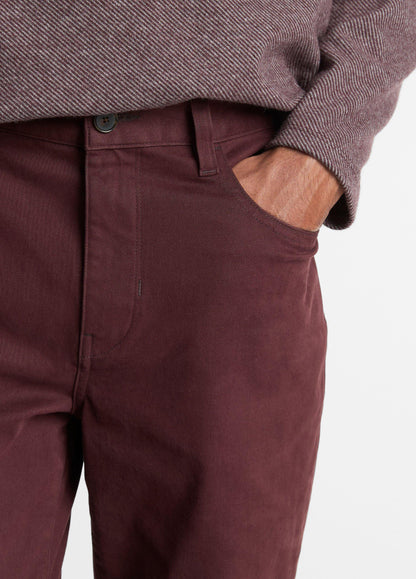 Vince Dylan Slim 5-Pocket Peached Stretch-Cotton Pant - Pants & Shorts