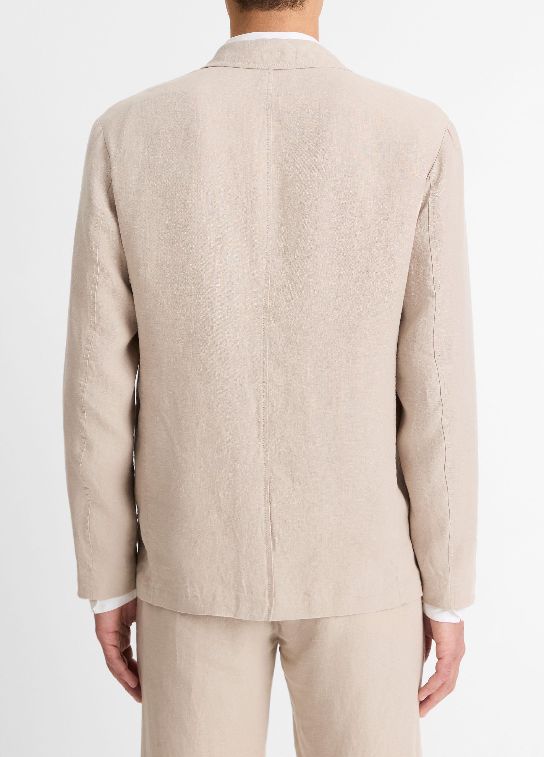 Vince Relaxed Hemp Blazer - Jackets & Outerwear