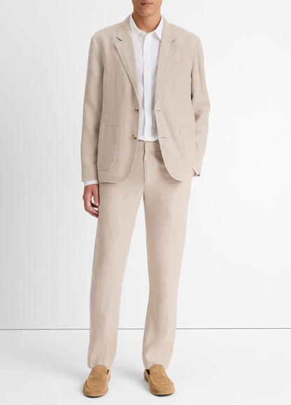 Vince Relaxed Hemp Blazer - Jackets & Outerwear