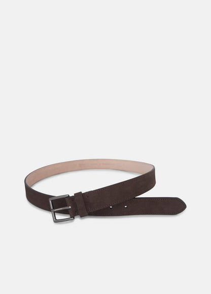 Vince Men's 32mm Nubuck Leather Belt - Accessories