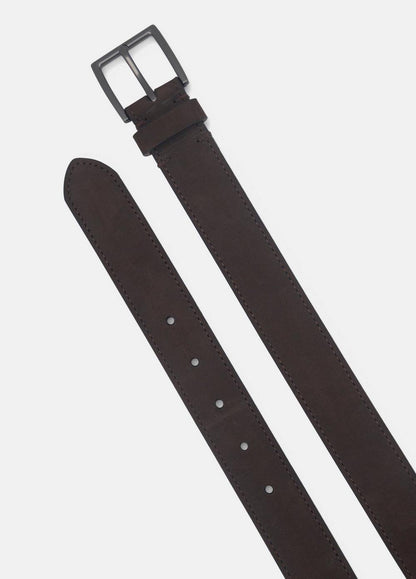 Vince Men's 32mm Nubuck Leather Belt - Accessories