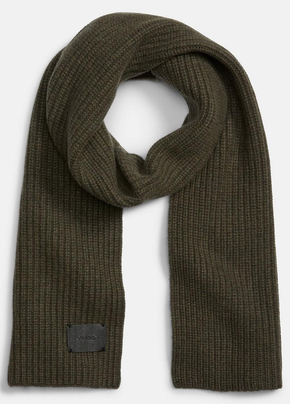Vince Cashmere Shaker-Stitch Scarf - Accessories