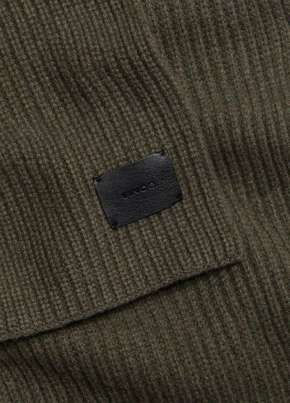 Vince Cashmere Shaker-Stitch Scarf - Accessories