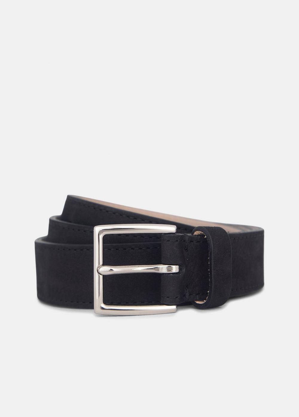 Vince Men's 32mm Nubuck Leather Belt - Accessories