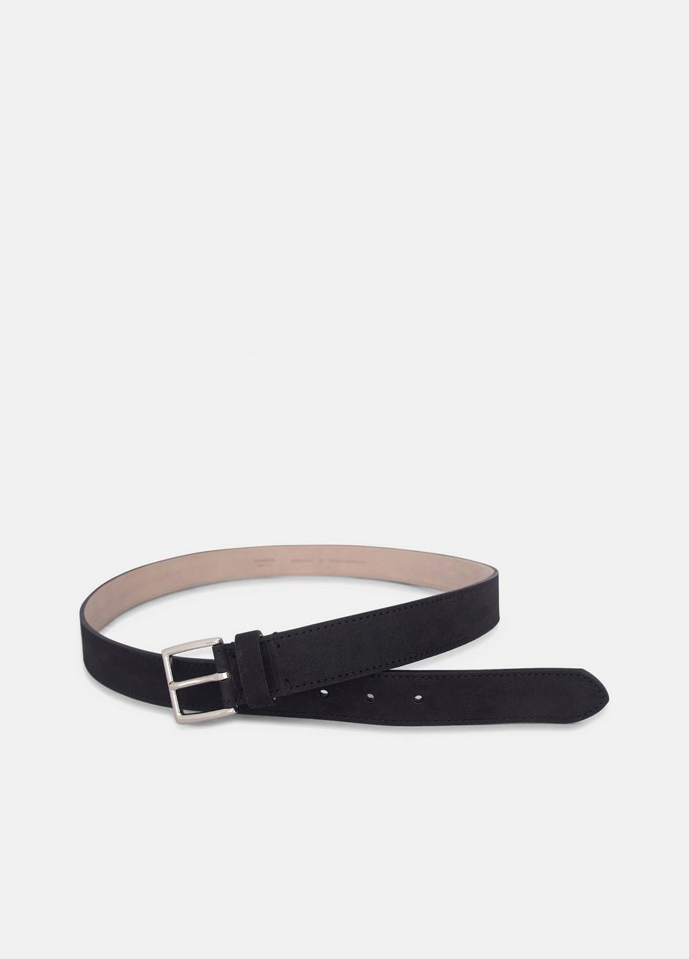 Vince Men's 32mm Nubuck Leather Belt - Accessories