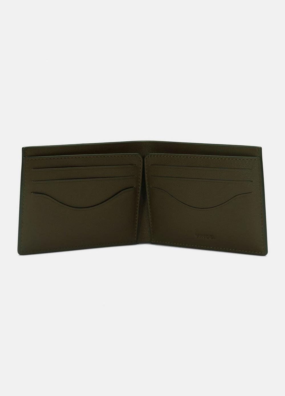 Vince Suede Bifold Wallet - Accessories