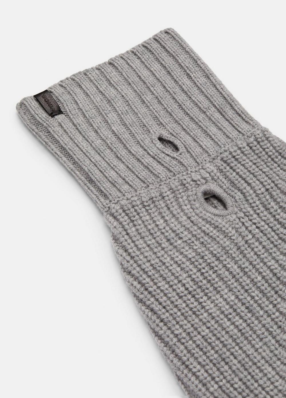 Vince Wool and Cashmere Shaker-Stitch Dog Sweater - Accessories