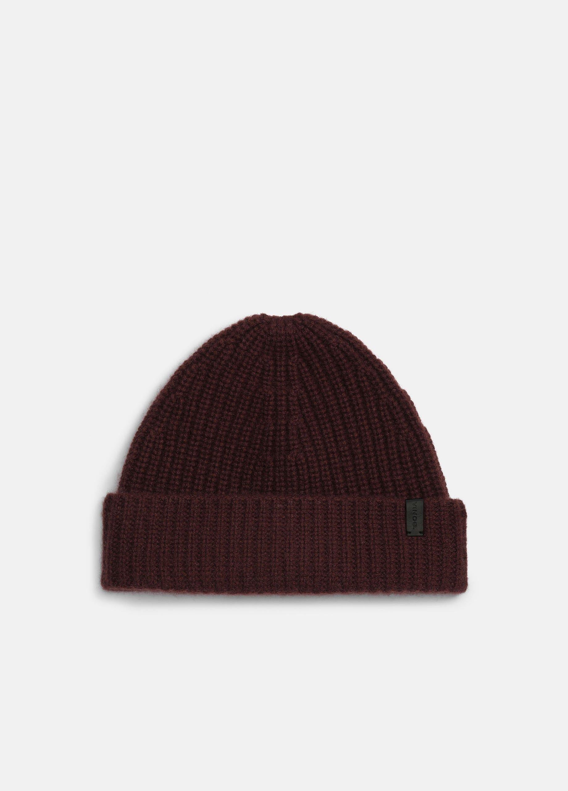 Vince Cashmere Shaker-Stitch Beanie - Accessories