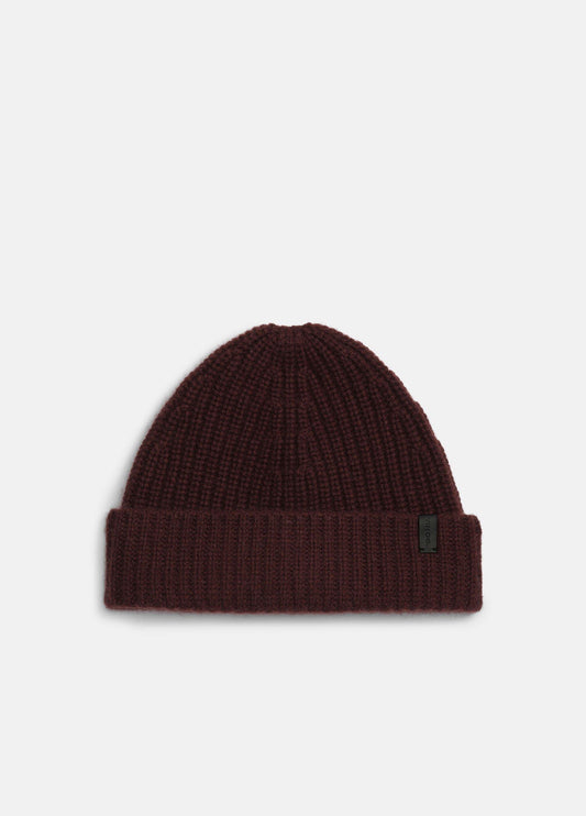 Vince Cashmere Shaker-Stitch Beanie - Accessories