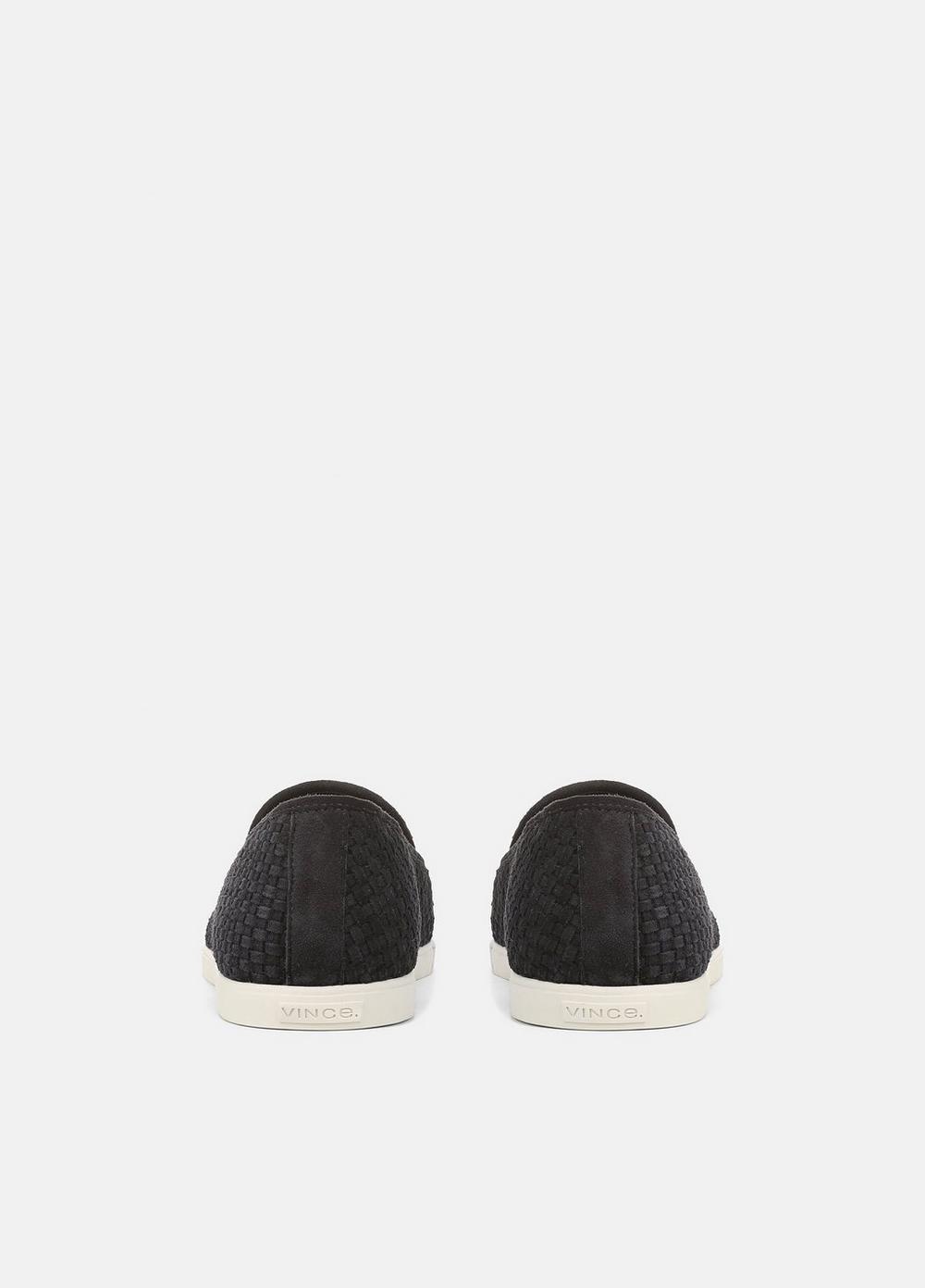 Vince Sonoma Woven Suede Loafer - Shoes