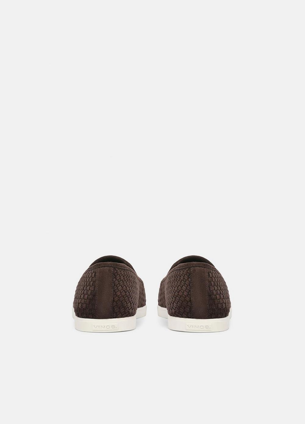 Vince Sonoma Woven Suede Loafer - Shoes