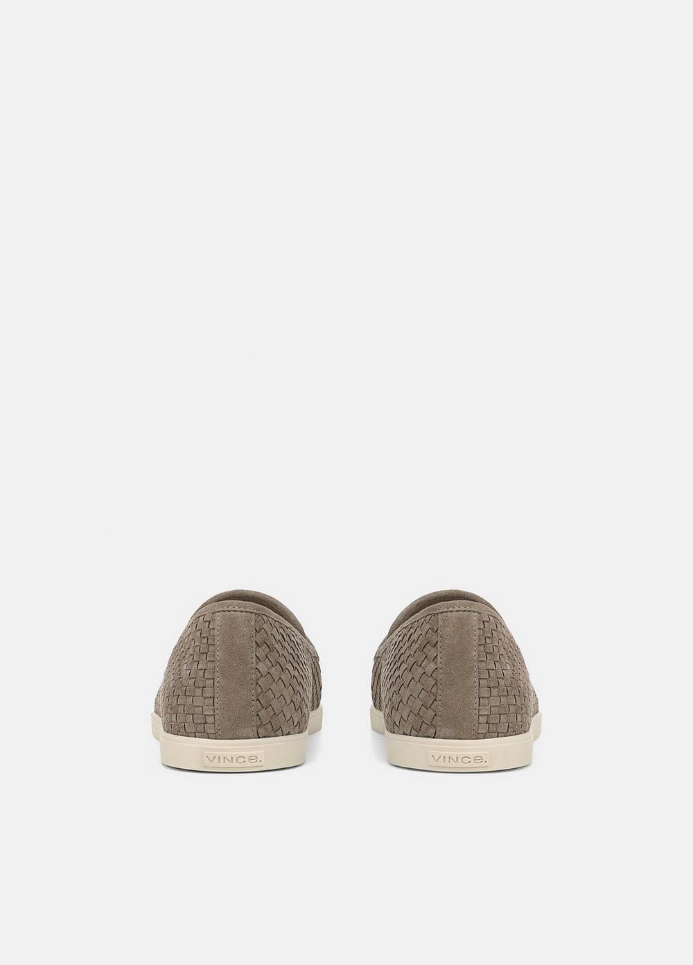 Vince Santino Woven Suede Loafer - Shoes